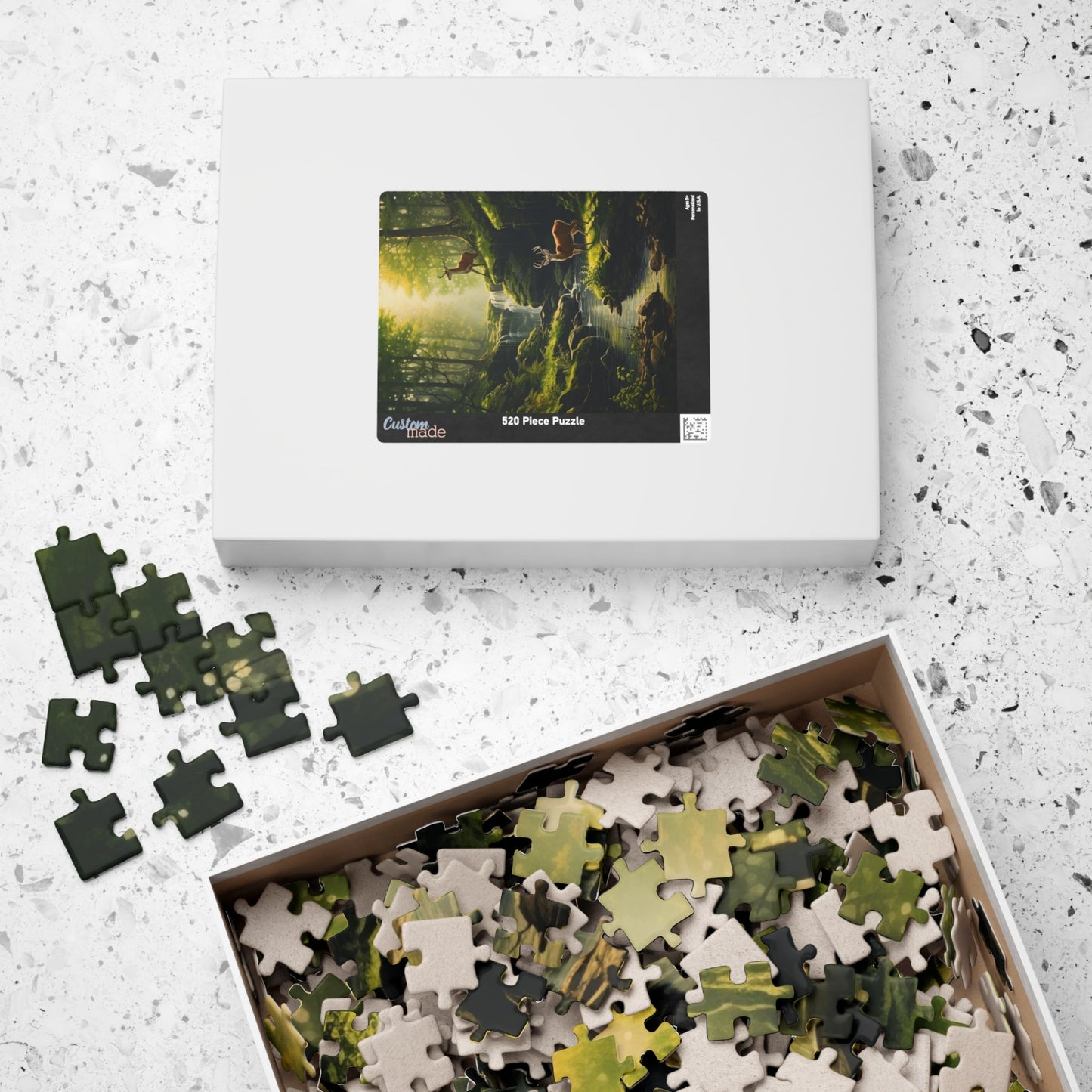 Wilderness Bucks Jigsaw Puzzle — Scenic Deer Landscape (110–1014 Pieces)