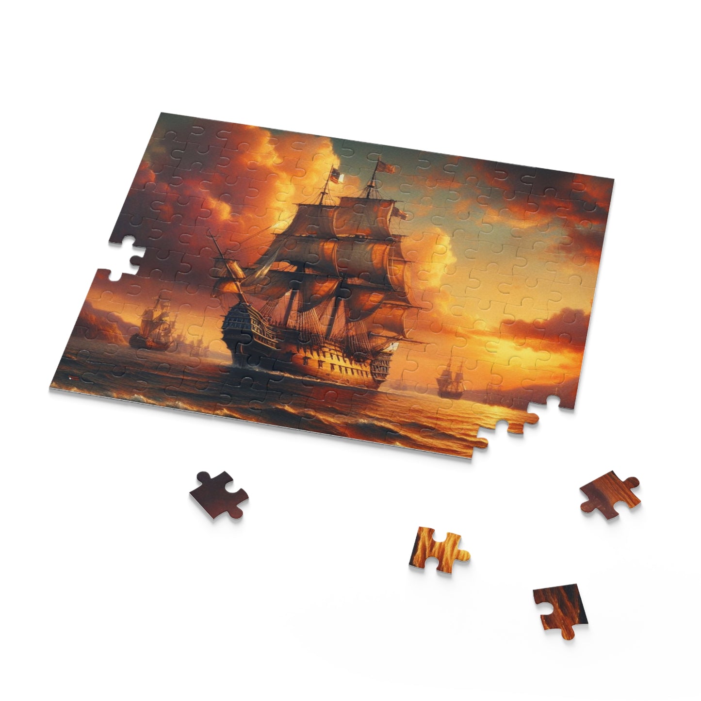 Sailing Ships Jigsaw Puzzle Set, 8-16 inches, 120 to 500 pieces, Gift-Ready Packaging