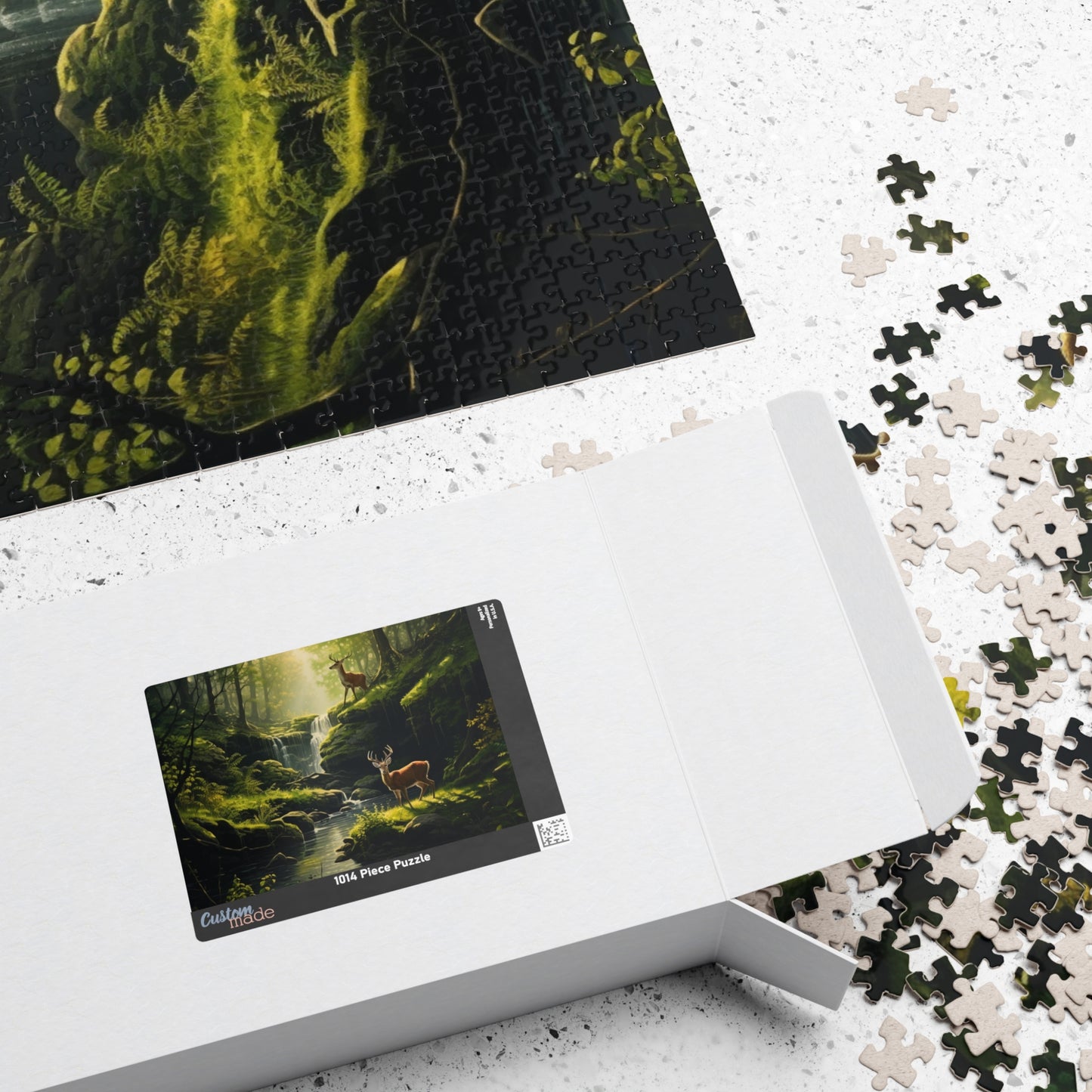 Wilderness Bucks Jigsaw Puzzle — Scenic Deer Landscape (110–1014 Pieces)