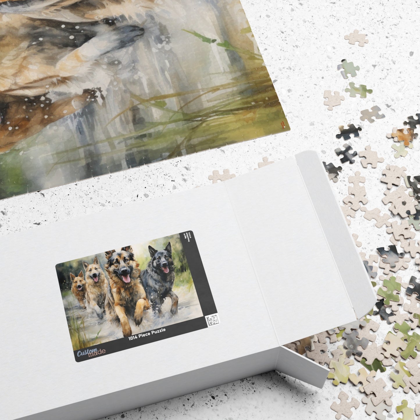 German Shepherd Jigsaw Puzzle — 110/252/500/1014-Piece