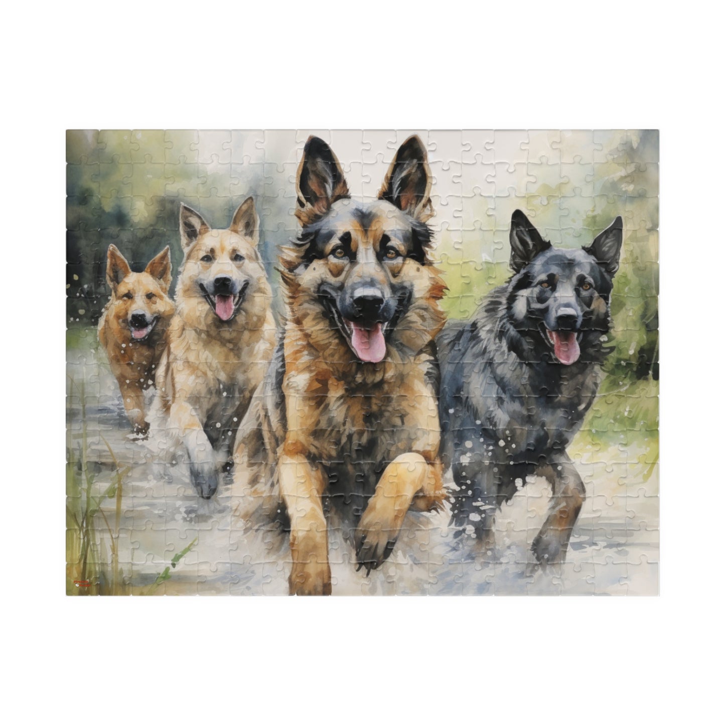 German Shepherd Jigsaw Puzzle — 110/252/500/1014-Piece