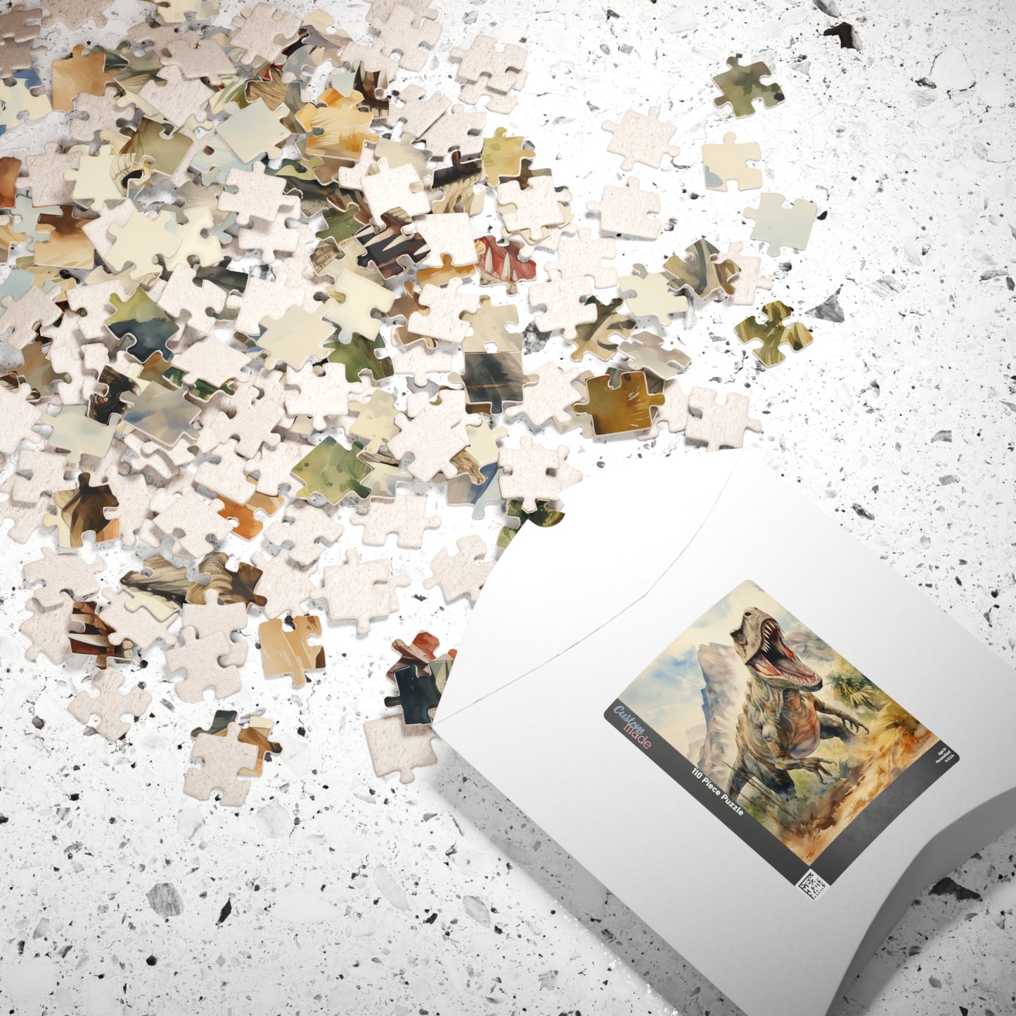 T-Rex Roaring Jigsaw Puzzle — 110–1014 Piece Dinosaur Puzzle (110/252/520/1014)