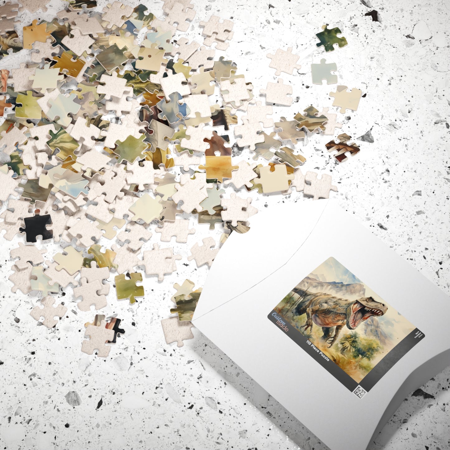 T-Rex Roaring Jigsaw Puzzle — 110–1014 Piece Dinosaur Puzzle (110/252/520/1014)