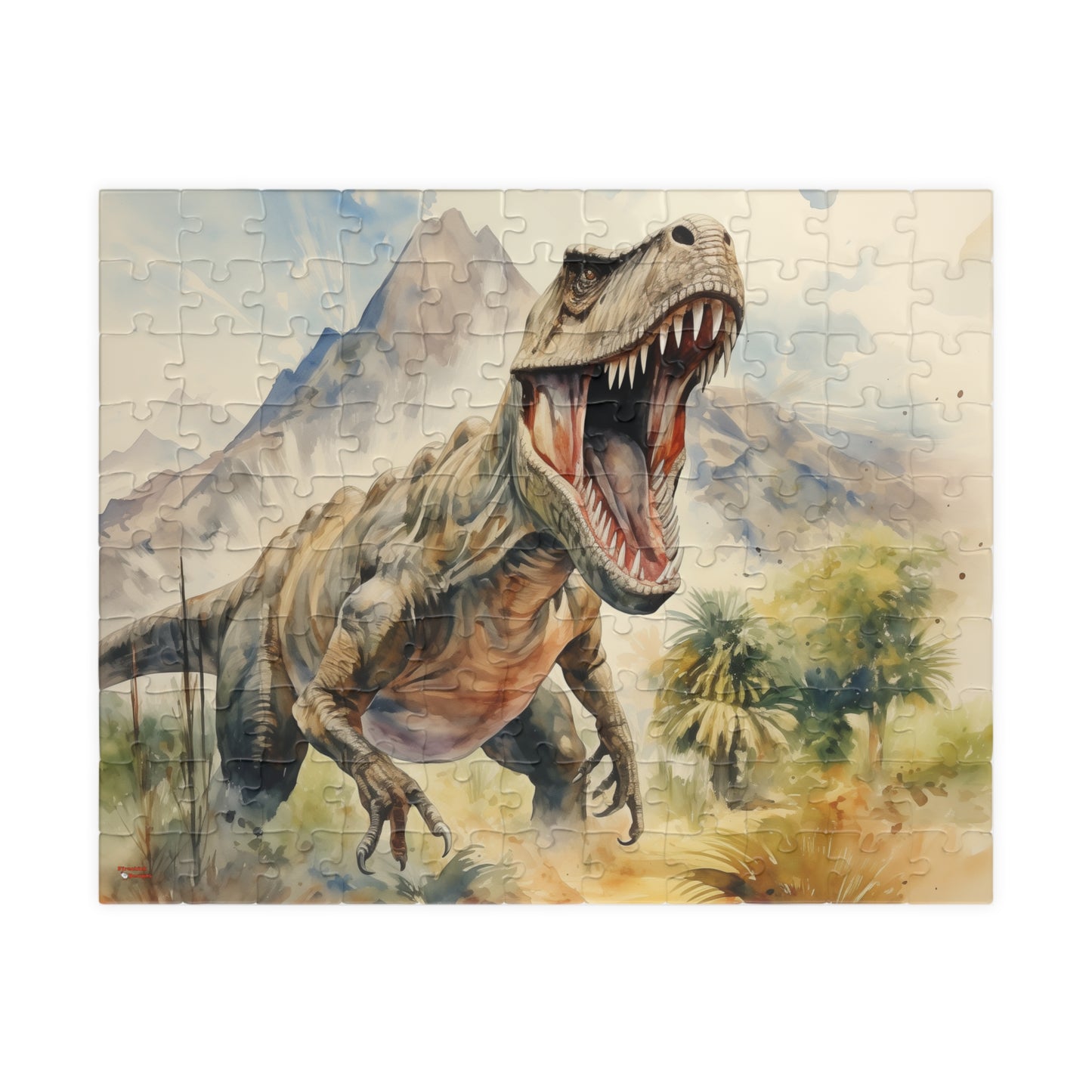 T-Rex Roaring Jigsaw Puzzle — 110–1014 Piece Dinosaur Puzzle (110/252/520/1014)
