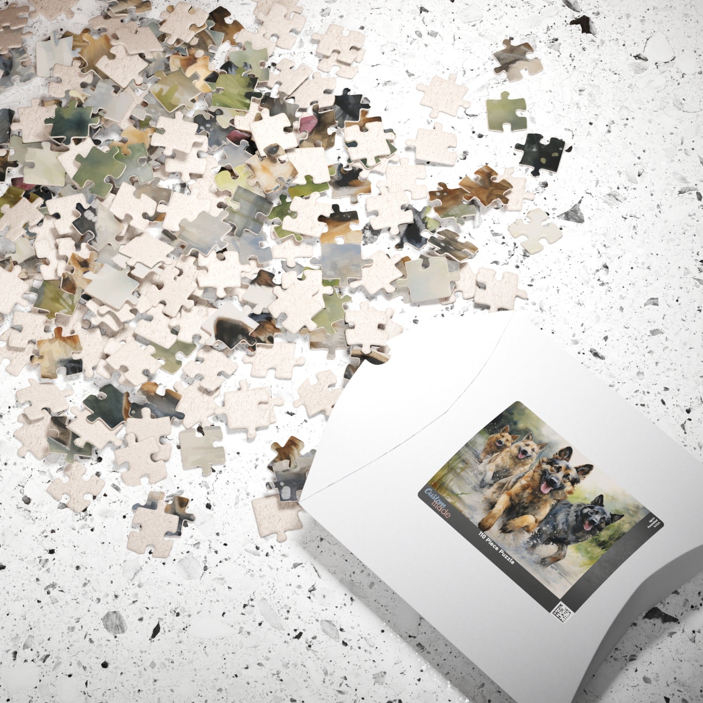 German Shepherd Jigsaw Puzzle — 110/252/500/1014-Piece